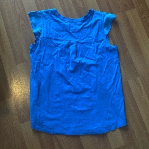 Gerald Darel Ruffle Blue Top - Picture 7 of 14